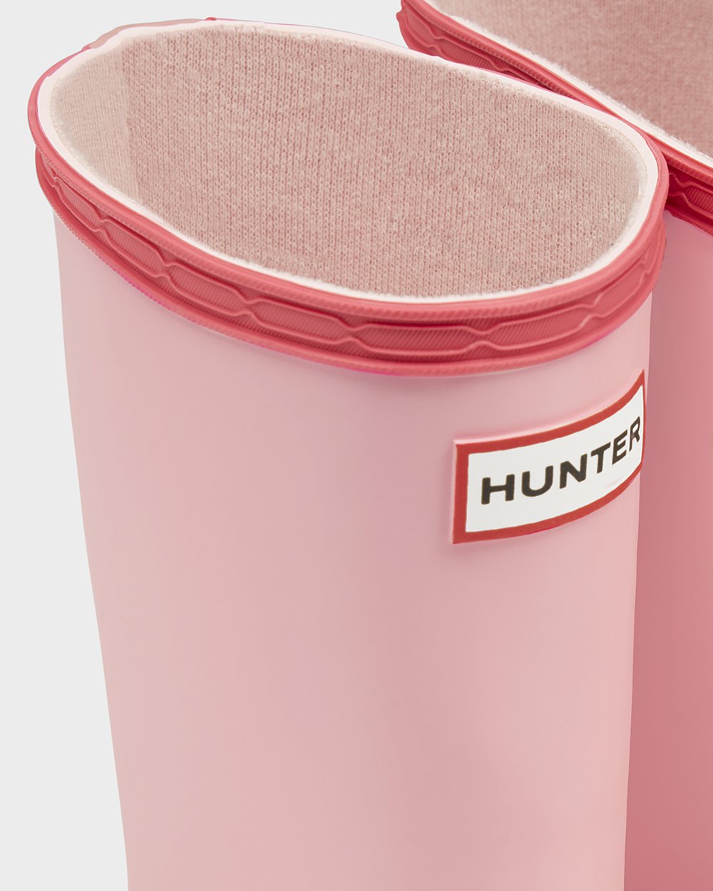 Regenlaarzen Kinderen - Hunter Original First Classic - Roze - 93UTQPIKM